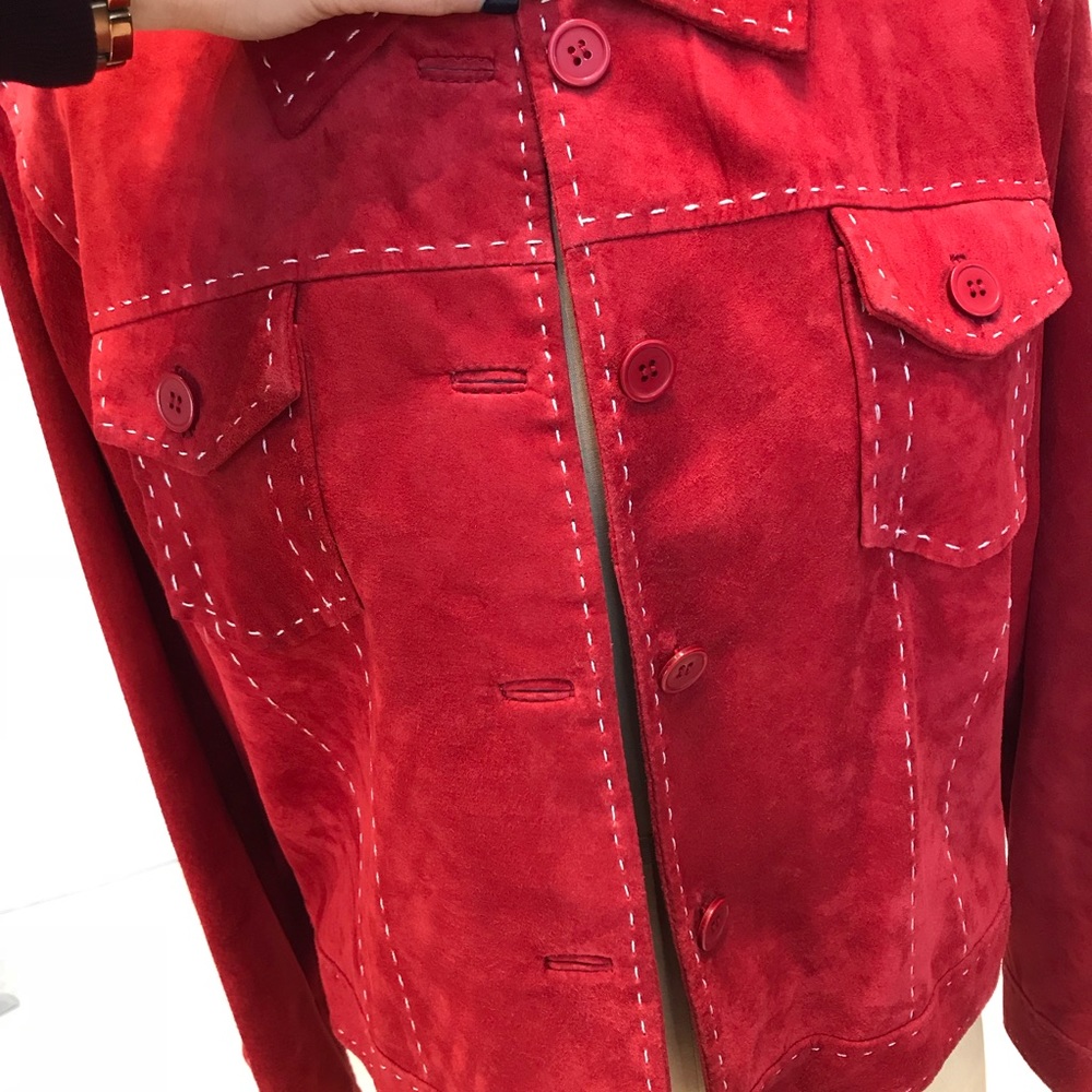 Red Suede Jacket - image 2